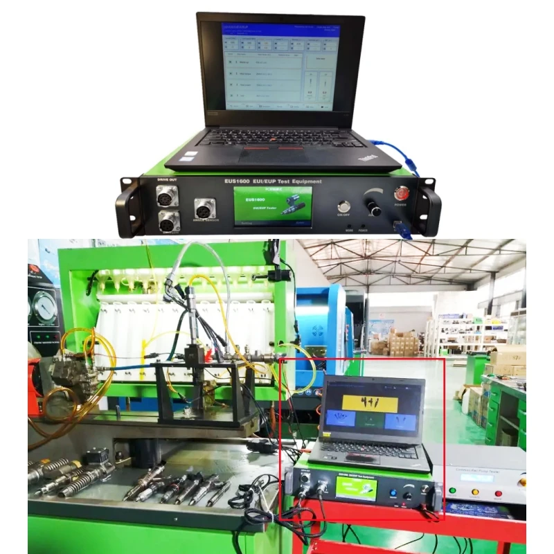 EUS1600 Diesel Common Rail Solenoid Piezo Injector Tester System EUI EUP Fuel Nozzle Repair Tools for Cummins Delphi CAT
