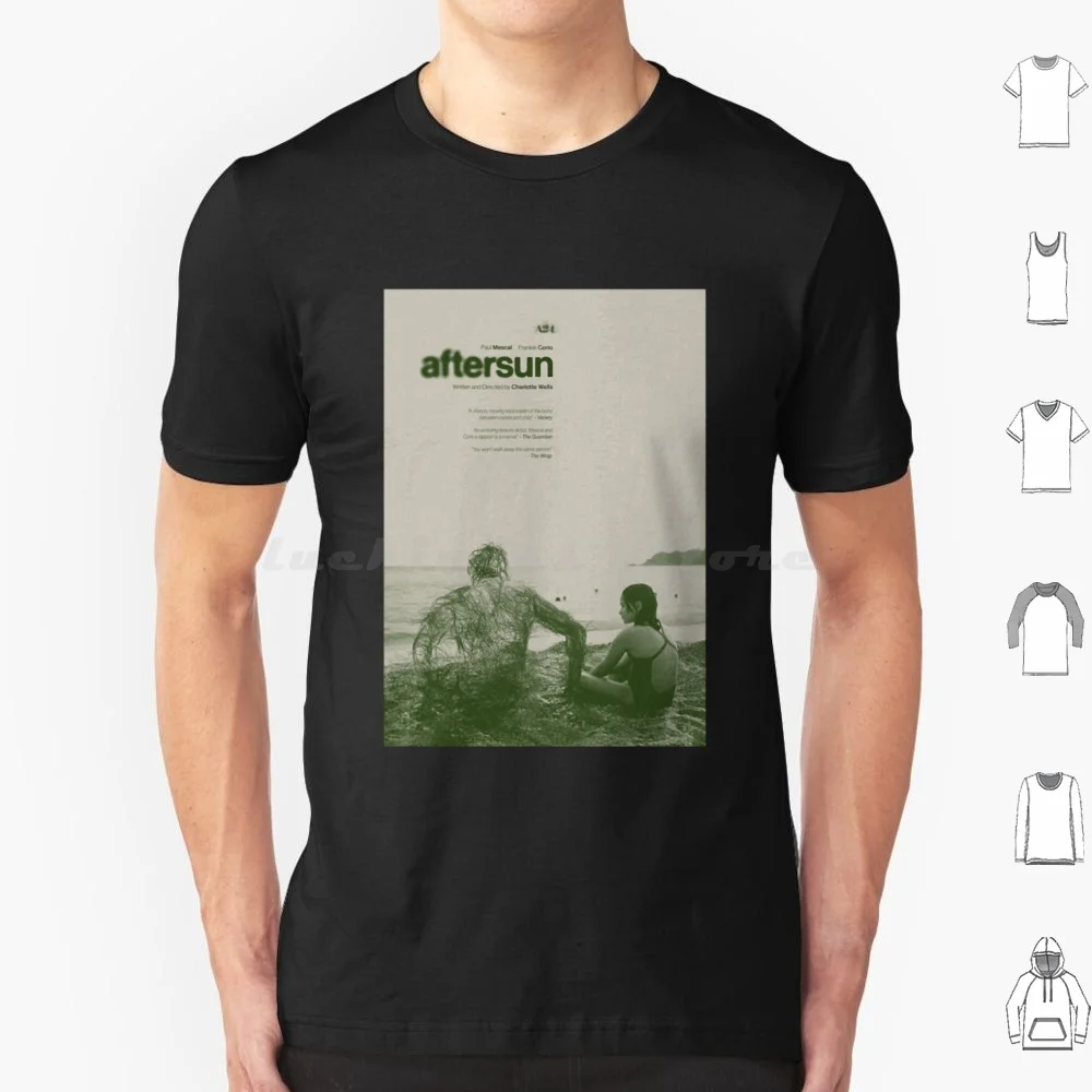 Aftersun (2022) Camiseta de película alternativa 6xl, camiseta fresca de algodón, película de luz de luna, películas A24, cine, películas de Barry Jenkins