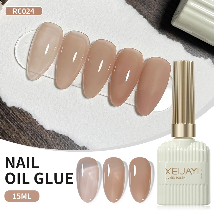 Xijayi 3 pçs 15ml rosa polonês uv/led embeber fora gel unha polonês para arte do prego diy salão de beleza casa presente do feriado para mulher