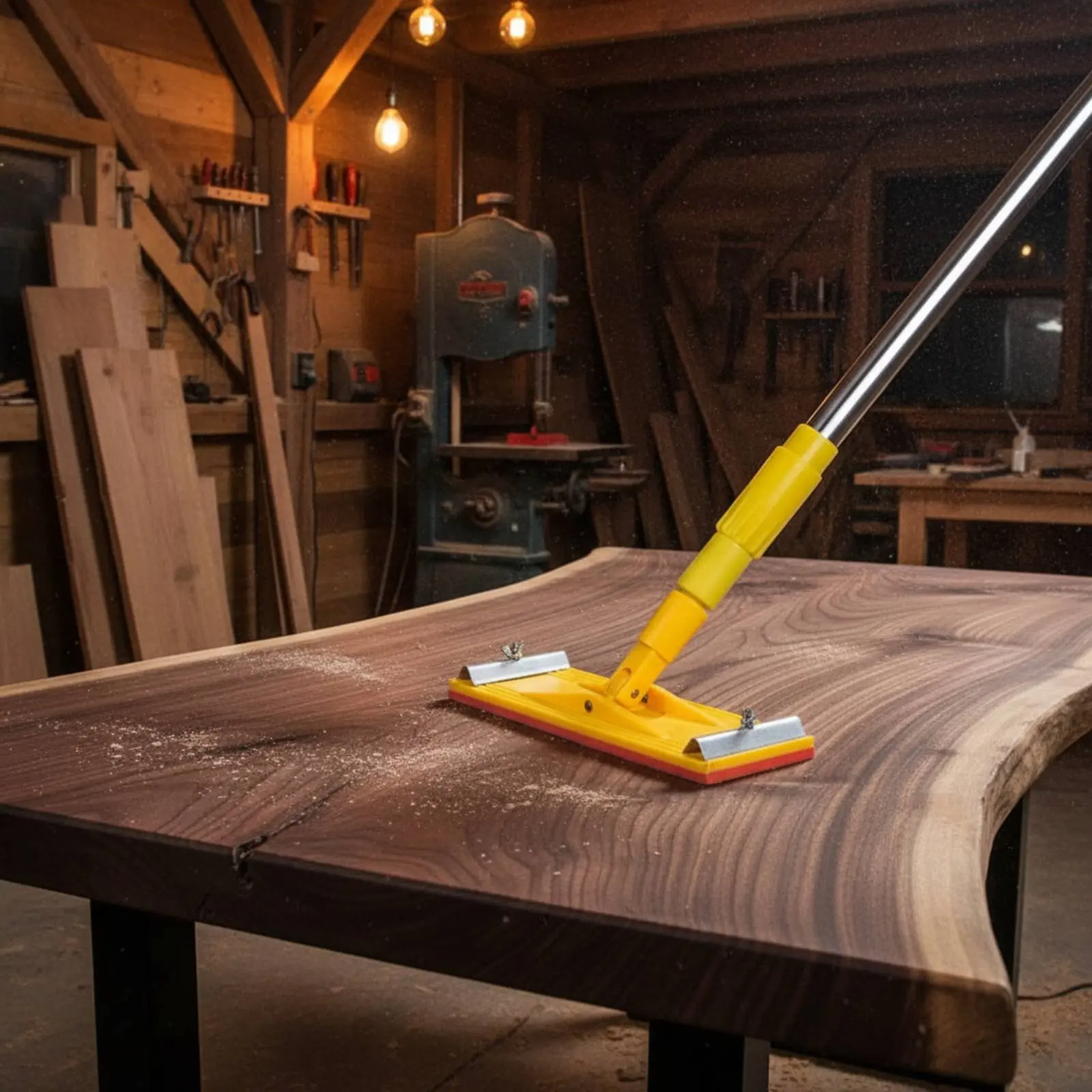 

Держатель для шлифовальной бумаги с ручкой, долговечный ручной шлифовальный инструмент, утолщенная губчатая подкладка, инструмент для полировки стен, надежный.