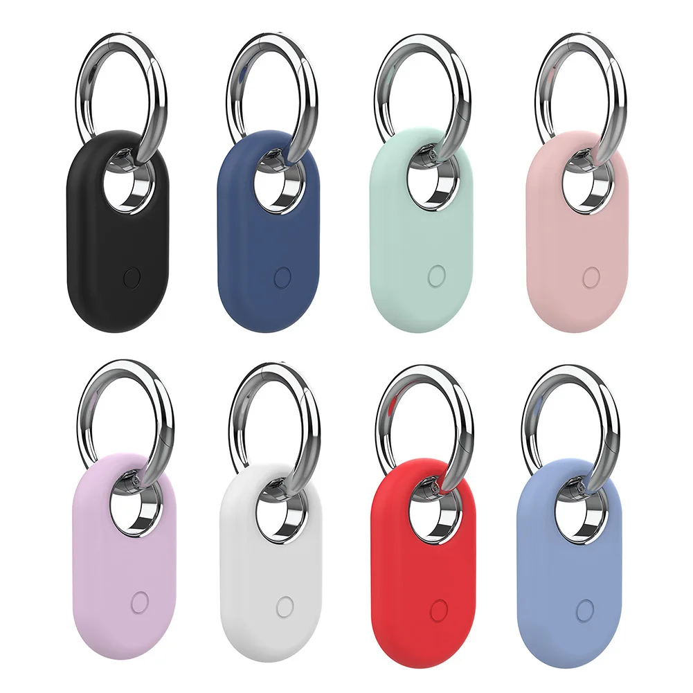 2/4 قطعة حافظة من السيليكون حافظة حماية مضادة للسقوط مقاومة للصدمات ناعمة واقية غطاء جلدي مضاد لبصمات الأصابع لهاتف Galaxy SmartTag2 #6