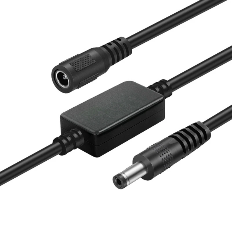 Router Rebooter,WiFi Reset Device, Automatic Resume Cable with DC5521 Male to Female Connector,24-Hour automated timer for
