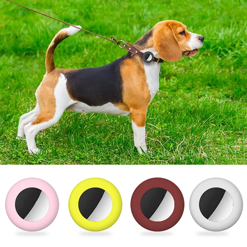 

Silicone Airtag Case for Apple Cat Dog Collar Clip Cover Pet Anti-loss Locator Tracker Protective Sleeve Dog Accessories