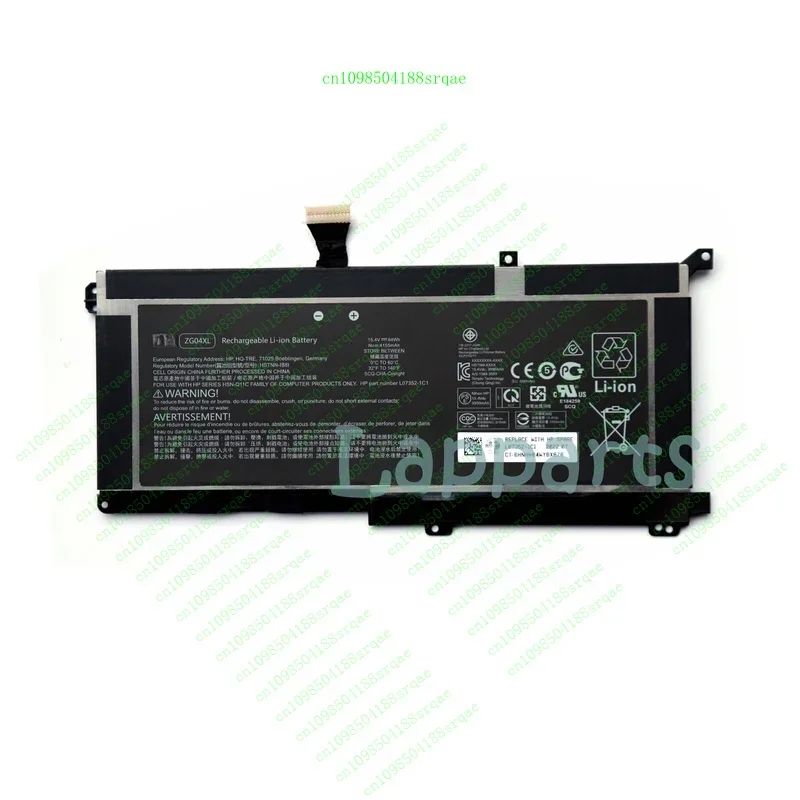 

New Original ZG04XL Battery for HP ZBook Studio X360 G5 L07046-855 L07352-1C1%100 test
