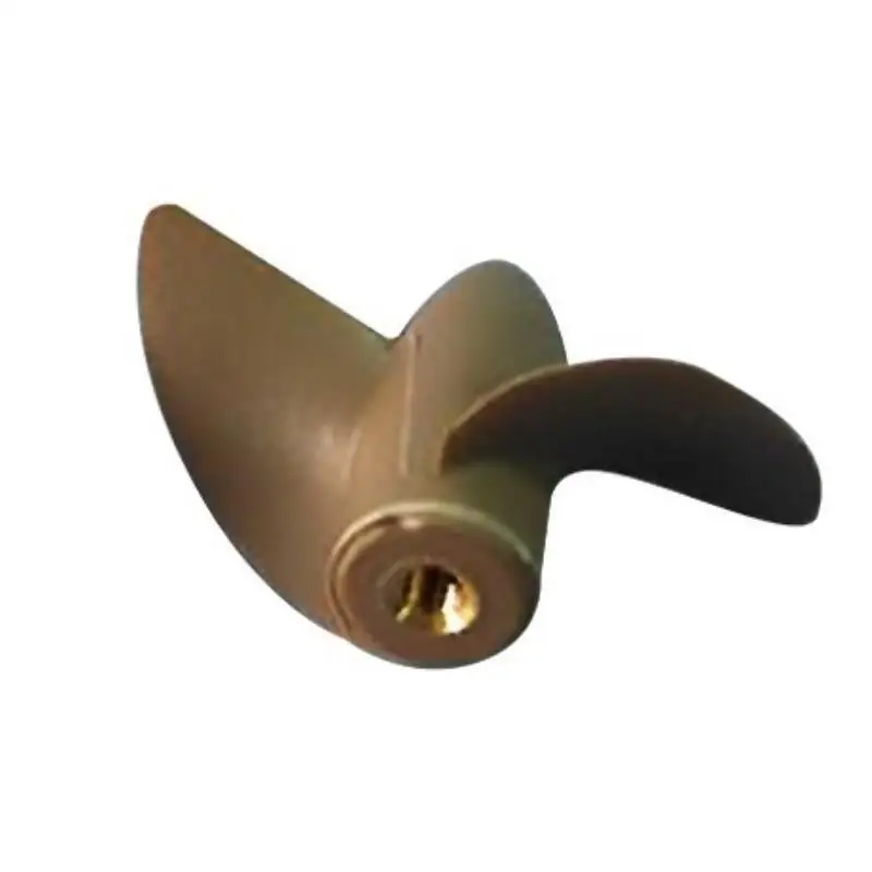 RC Model Ship Copper Core 2 Blade Propeller 35mm 39mm 42mm 45mm M3 Left Hand
