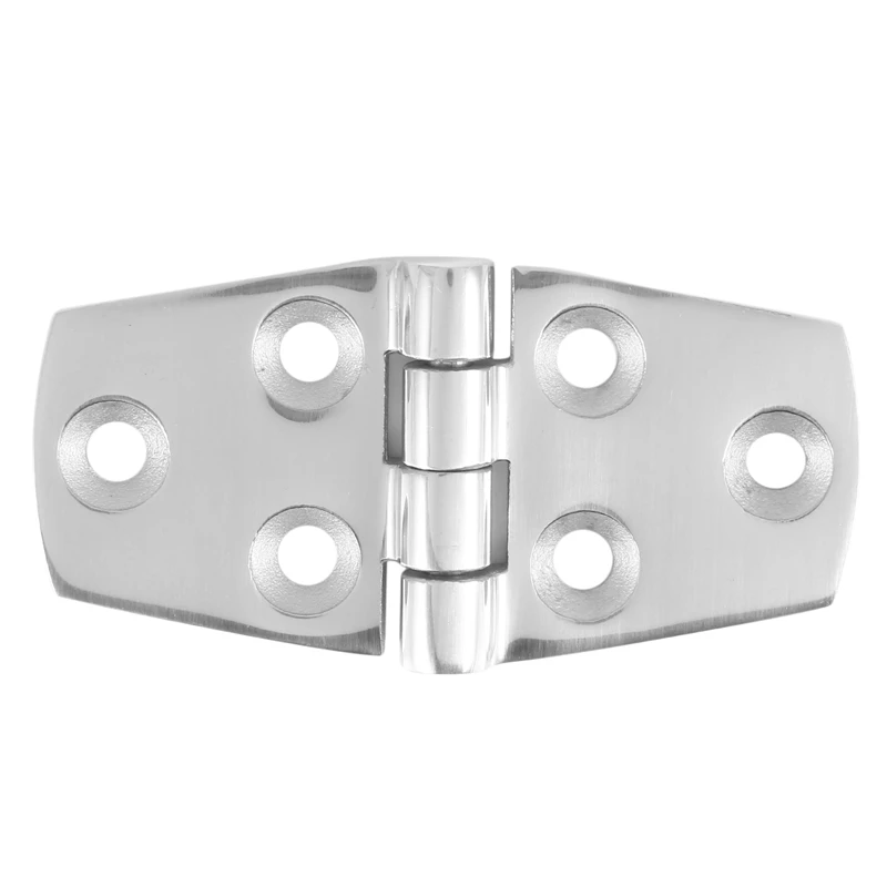 Marine 24 Pieces Stainless Steel Strap Hinge Door Hinge For Marine Boat Yacht 76 X 38 Mm Rafting Boating Accessories