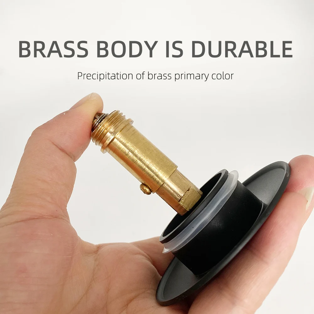 Bathroom Drain Spring Plug Replacement Sink Filter Bounce Valve Fittings Basin Pop up Waste Internal Core Click Clack Bolt