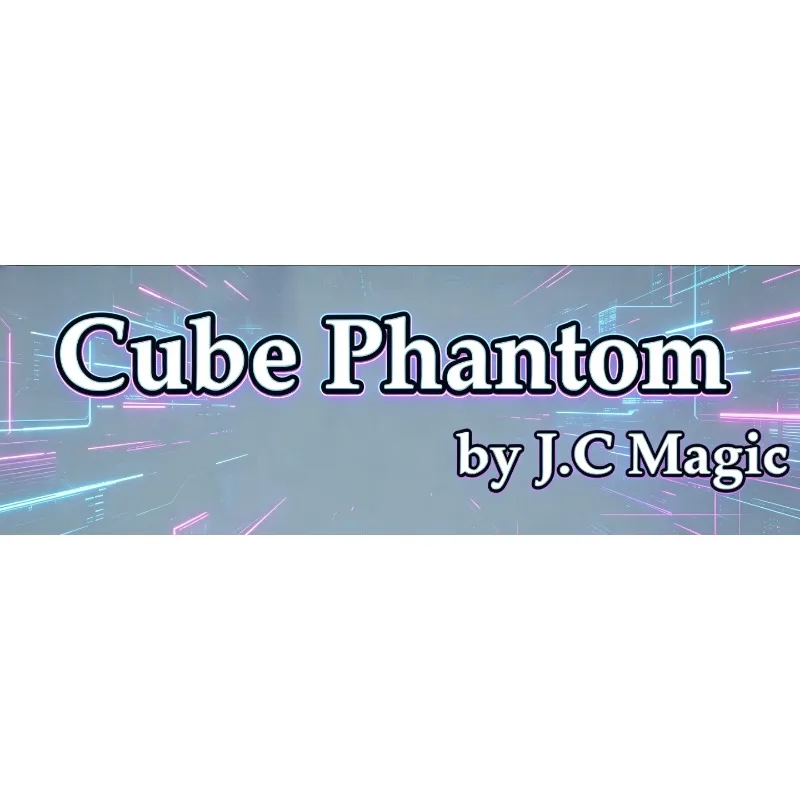 

Cube Phantom by J.C Magic Illusions Street Magia Props Gimmicks Magician Card Deck Close-Up Magic Tricks Mentalism Stage Funny