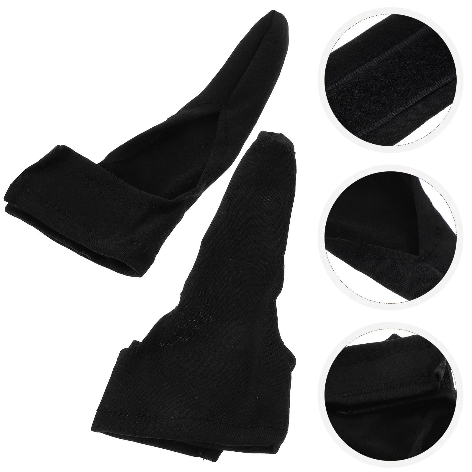 

Bowling Thumb Compact Lightweight Finger Protectors Breathable Reusable Portable Thumb Bowling Finger Sleeves Cover Gloves