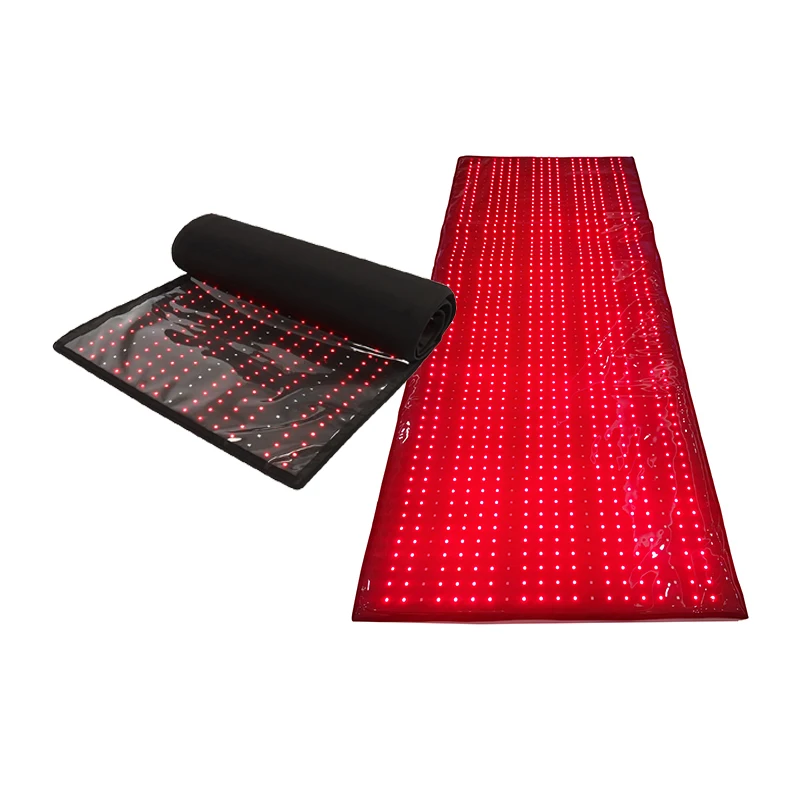 

Full body Home use Therapy 660nm 850nm Red light Infrared Large Sauna blanket Yoga Pad mat for spa salon clinic