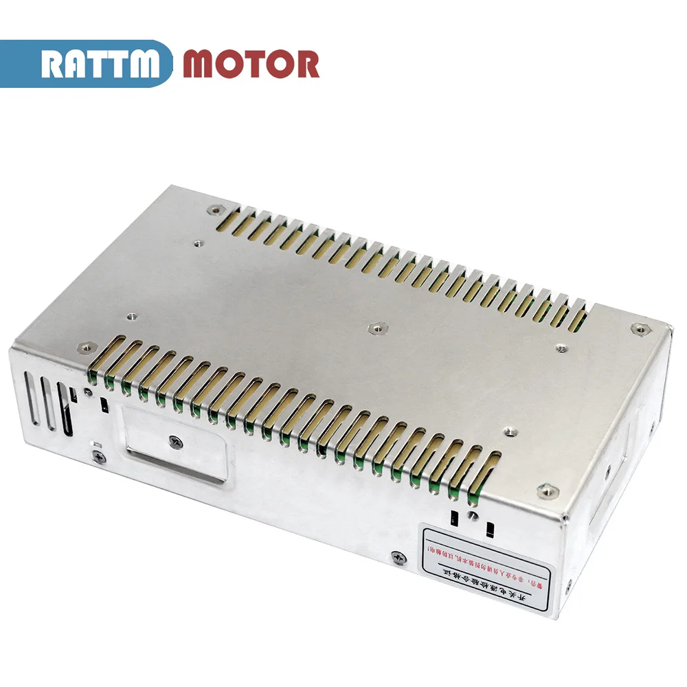 RATTM 400W Switch DC Power Supply 24V/48V/60V/70V Single Output for CNC Router Foaming Mill Cut Laser Engraver Plasma