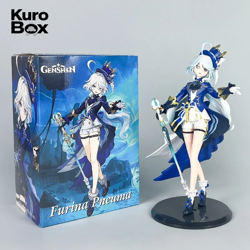 

New Genshin Impact Furina Pneuma Figure God Of Justice Anime Statue Desktop Ornament Model Birthday Gift For Male Anime Fans