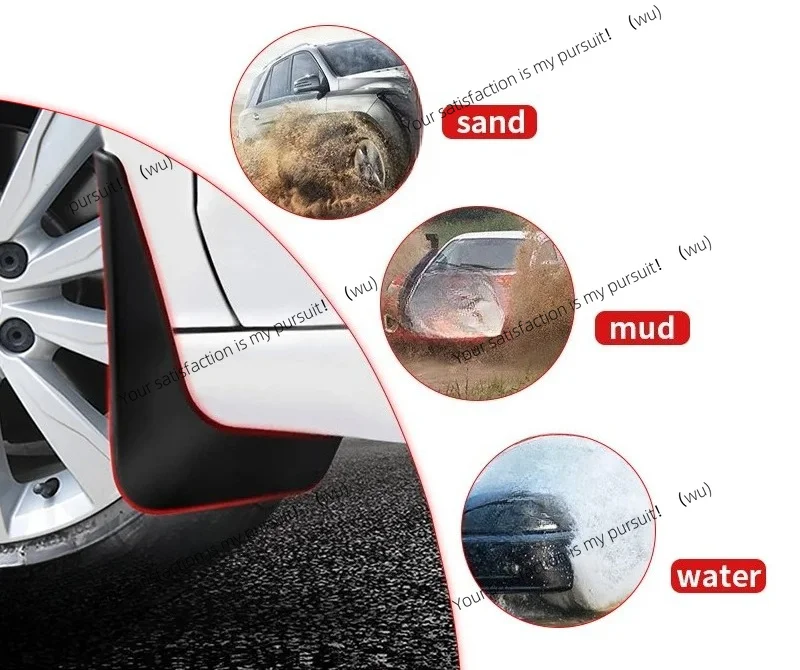 For Honda Fit Jazz Hatchback 2003 2004 2005 2006 2007 Mudflaps Front Rear Fender Guard Mudguards Car Accessories 4pcs Mud Flaps