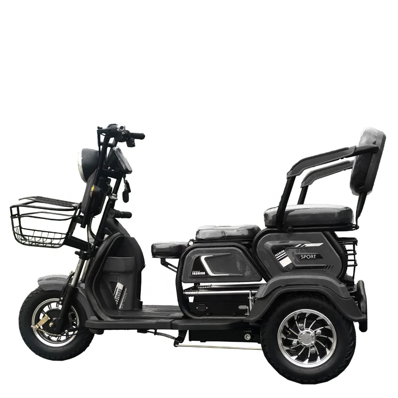 New 20224 Popular Adult Electric Tricycle Passenger Electric Scooter Lead Acid Battery Electric Tricycle