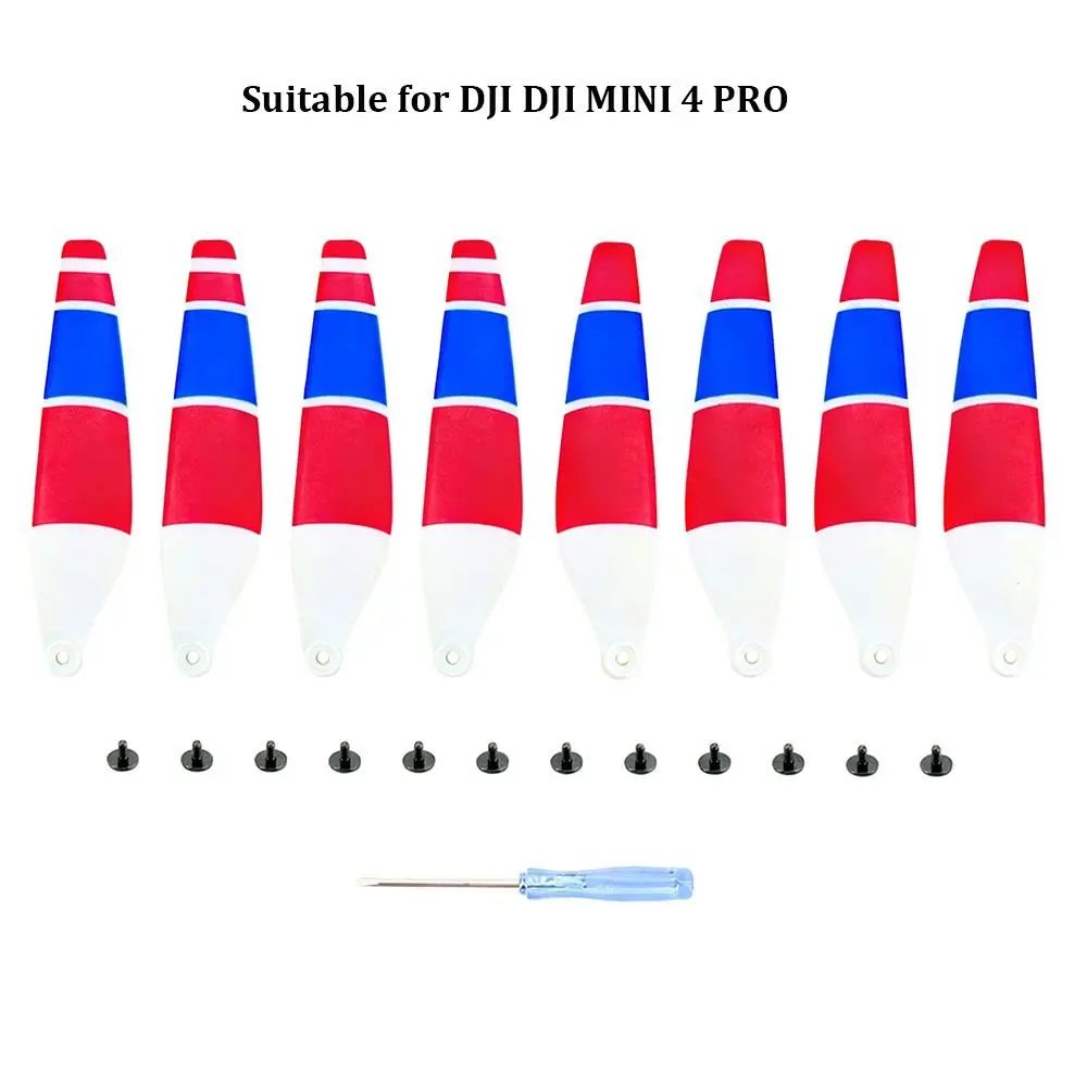 ใบพัด 7 แบบ ทำจากพลาสติก ขนาด 7.5*1.8 ซม. รุ่น 6030F อุปกรณ์เสริมสำหรับเปลี่ยนใบพัด เหมาะสำหรับ DJI MINI 4 PRO