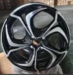 14 Inch OEM Sport Alloy Wheels Silver Black Blade Radiating Spoke For Mini Hatchback 4x100 Compact Car Rims