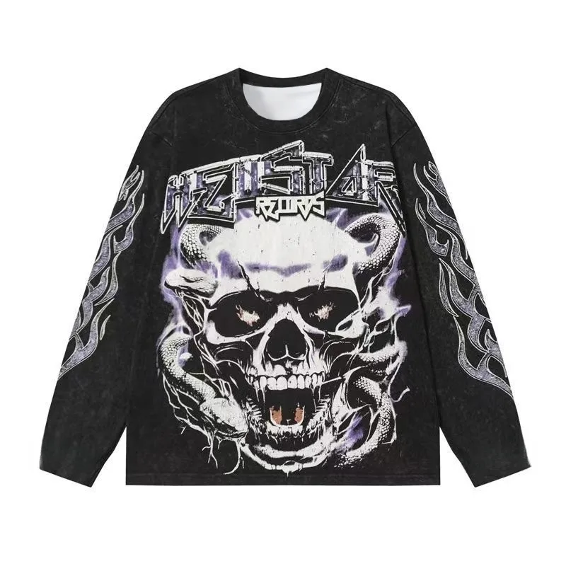 

3D Printed Quick Dry Motorcycle T Shirt 2025 Trendy Breathable Long Sleeve for Outdoor Sports