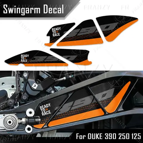 3M 오토바이 스윙 암 스티커 회전 샤프트 보호 스윙 암 데칼 KTM Duke 390 250 125 2024 2025 방수