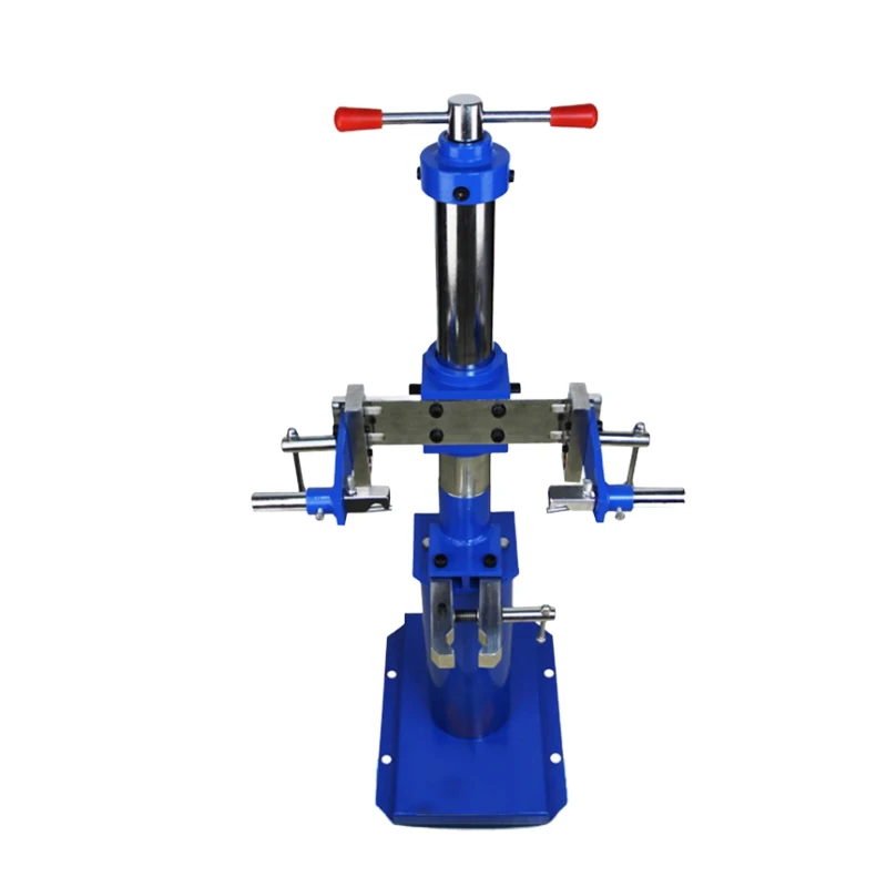 

Vehicle Damping Spring Tool Blue Cast Iron Strut Spring Compressor Hand Operated Dismounting Tool for Car Suspension