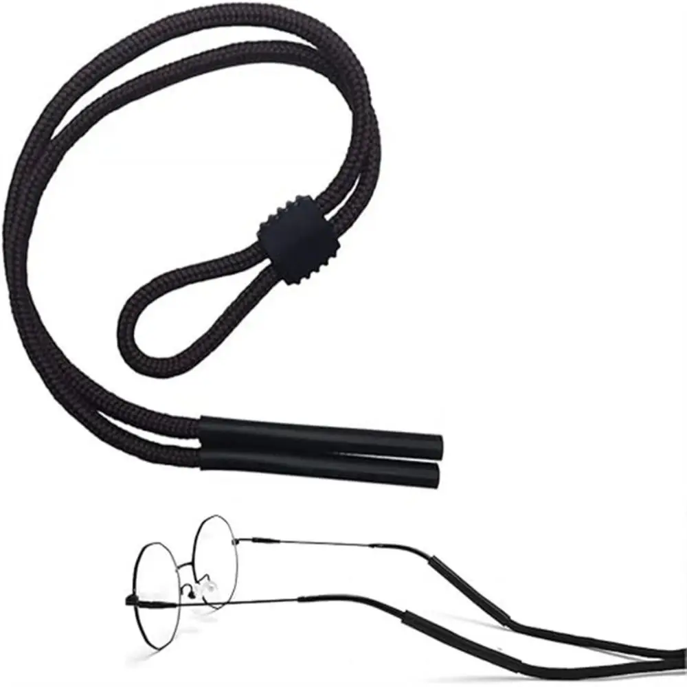 1PC Polyester Anti-slip Glasses Strap Adjustable Rubber Eyeglass Retainer Cord Multicolor Anti-slip Sunglasses Lanyard