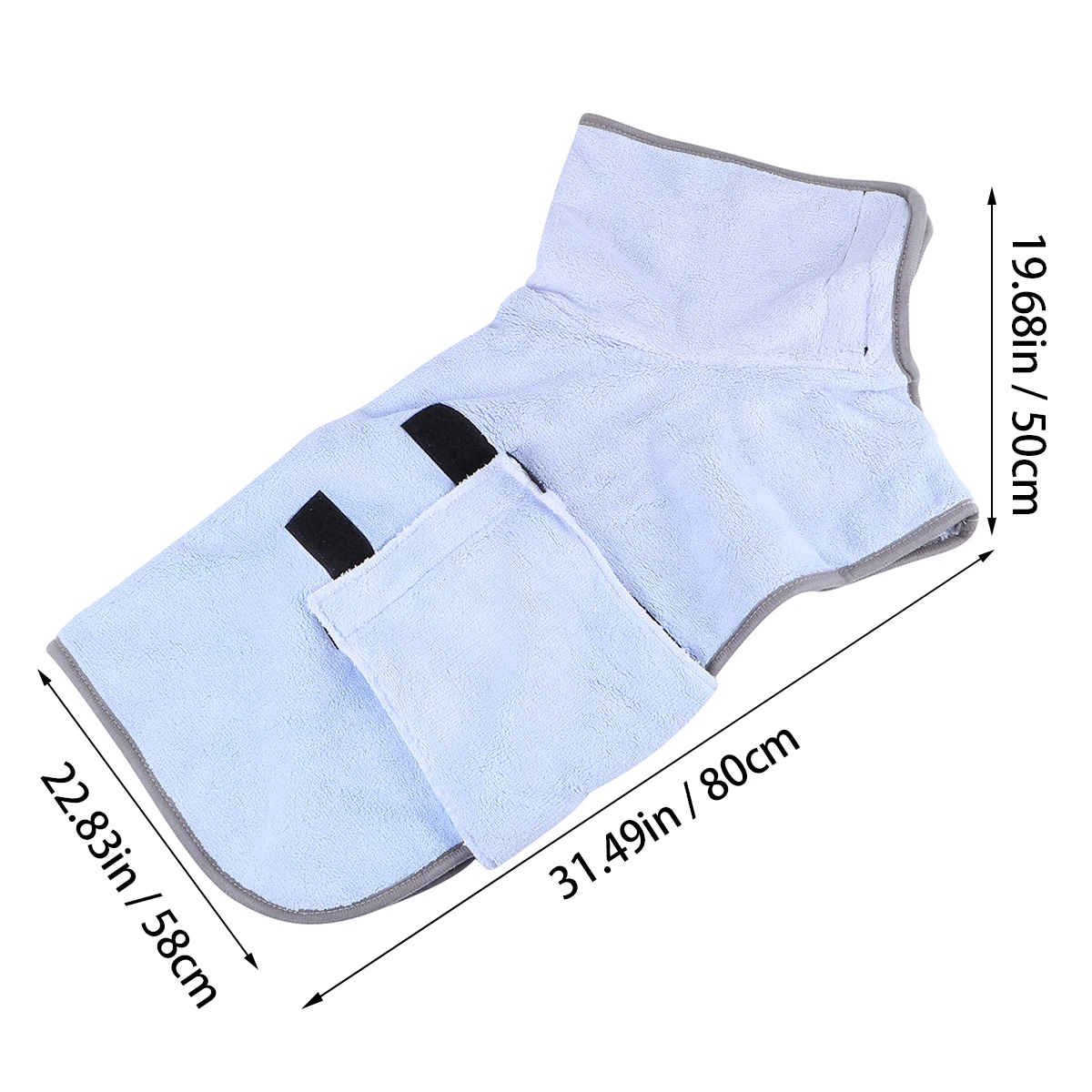

Pet Absorbent Quick-drying Bathrobes Dog Towel Super Towels for Dogs Water Small