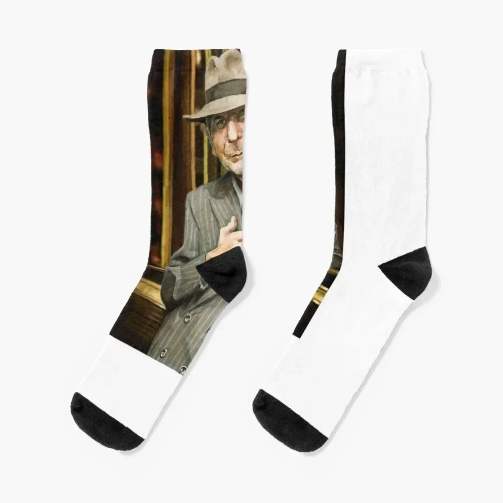 Leonard Cohen Socks set Climbing gym hockey Socks Women's Men's