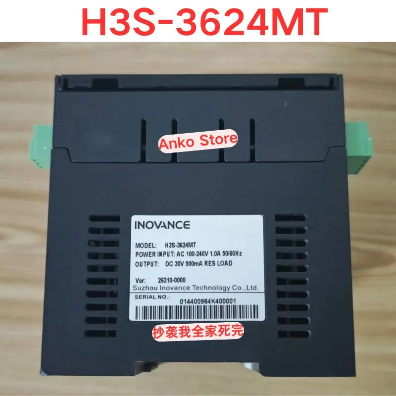 Second-hand test OK ，H3S-3624MT PLC controller