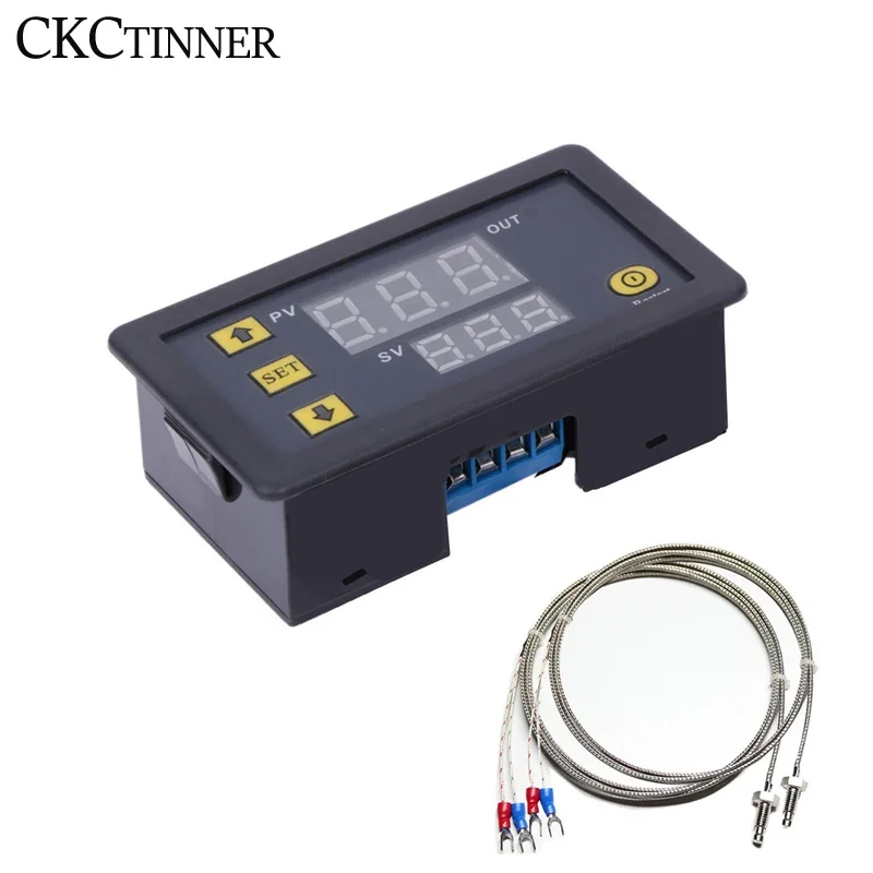 W3230 Mini Digital Temperature Controller K-TYPE Thermostat 12V 24V 220V Regulator Heating Cooling Control Thermoregulator