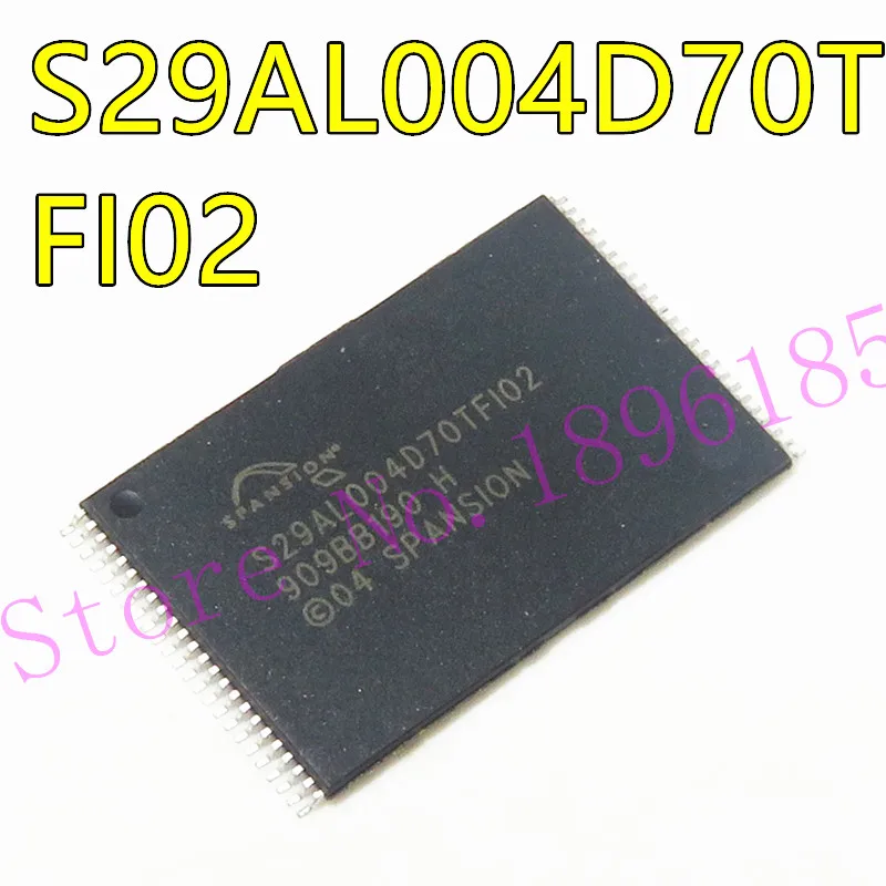 NEW S29AL004D70TFI02 4 Megabit (512 Kx 8-Bit/256 K x 16-Bit) CMOS 3.0 Volt-only Boot Sector Flash Memory