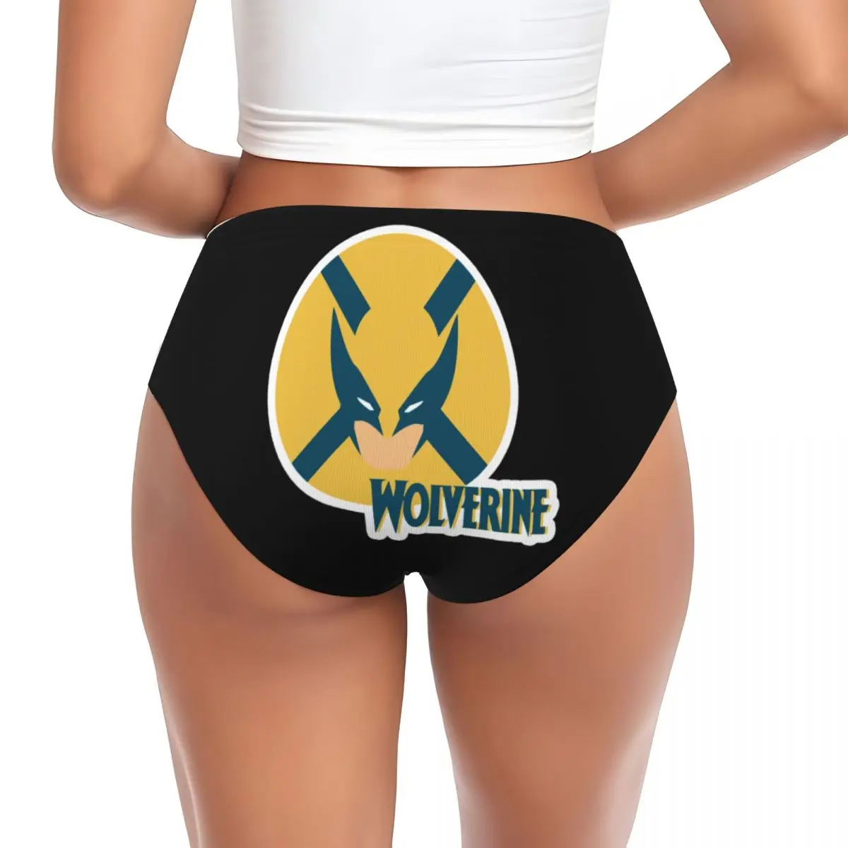 Mutandine da supereroe personalizzate Wolverine intimo Comfort da donna