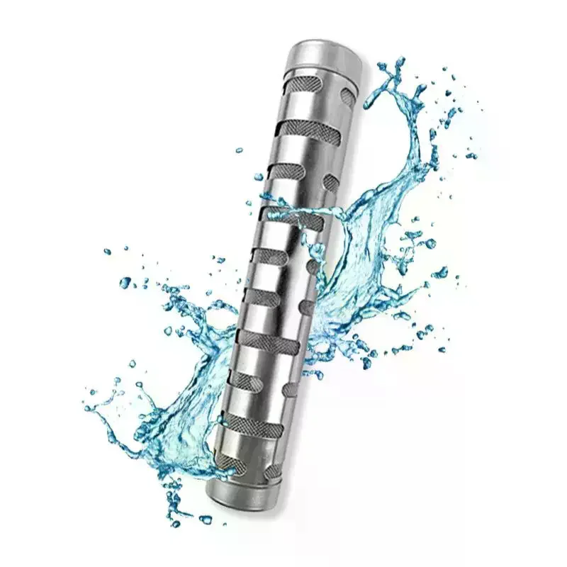/YOV/Alkaline Water Stick Stainless Steel PH Alkalizer Ionizer Water Purifier Filter Naturally Increases PH Levels Decreases OR
