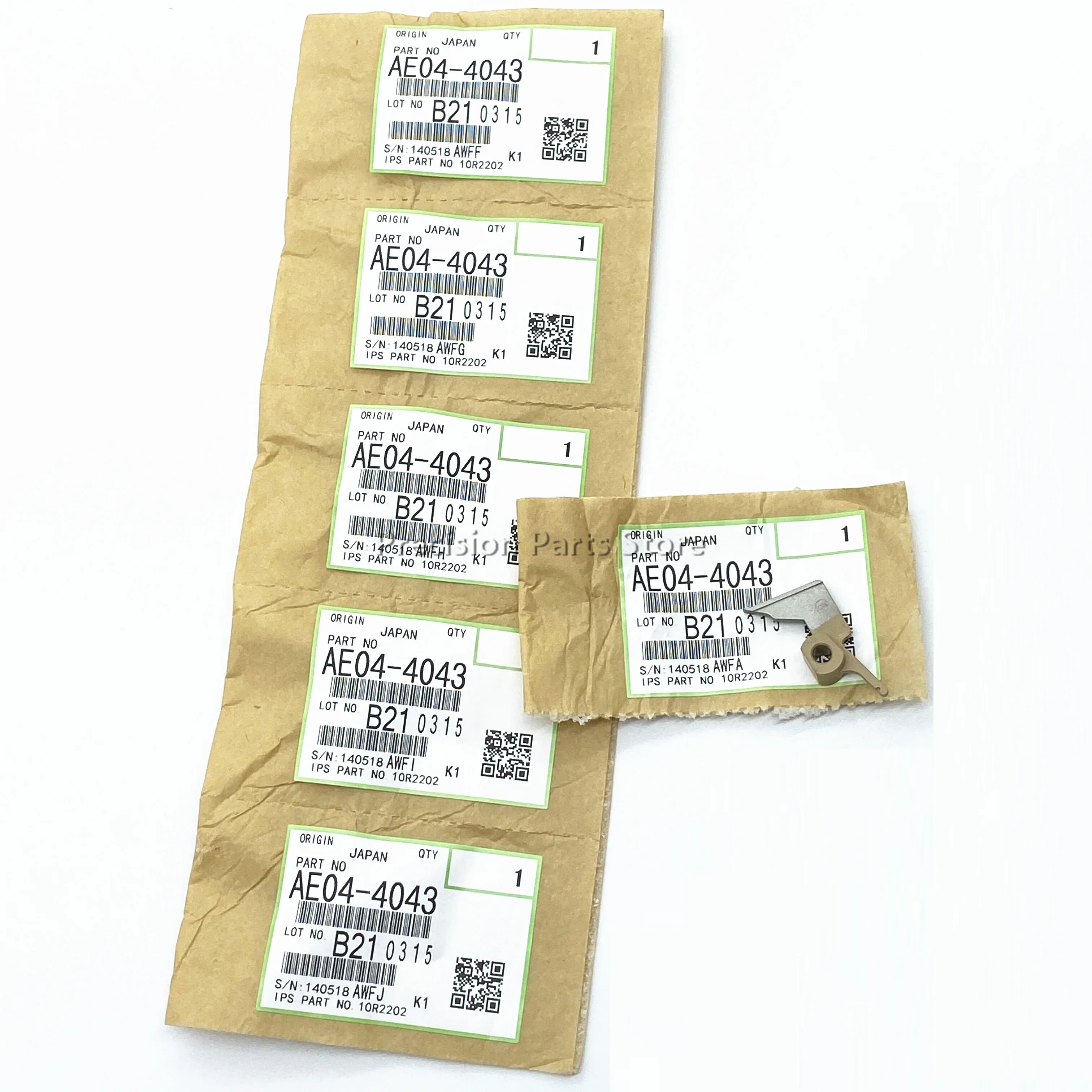 

AE04-4043 Новый оригинальный для Ricoh 1055 1085 AF 9002 1060 1075 550 551 9001 детали верхнего термофиксатора для захвата пальцев/когтей