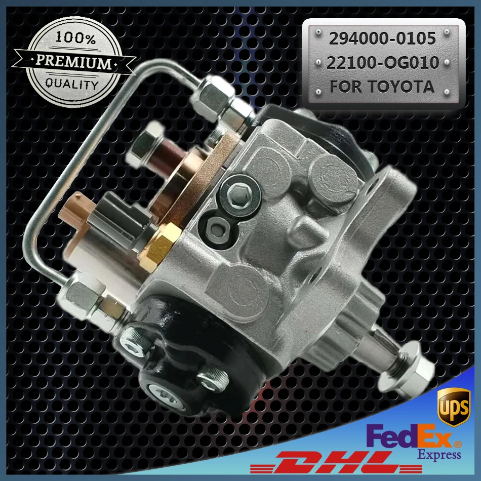 

High Quality 1CD-FTV Diesel Fuel Injection Pump 294000-0105 2940000105 22100-OG010 for TOYOTA AVENSIS/COROLLA