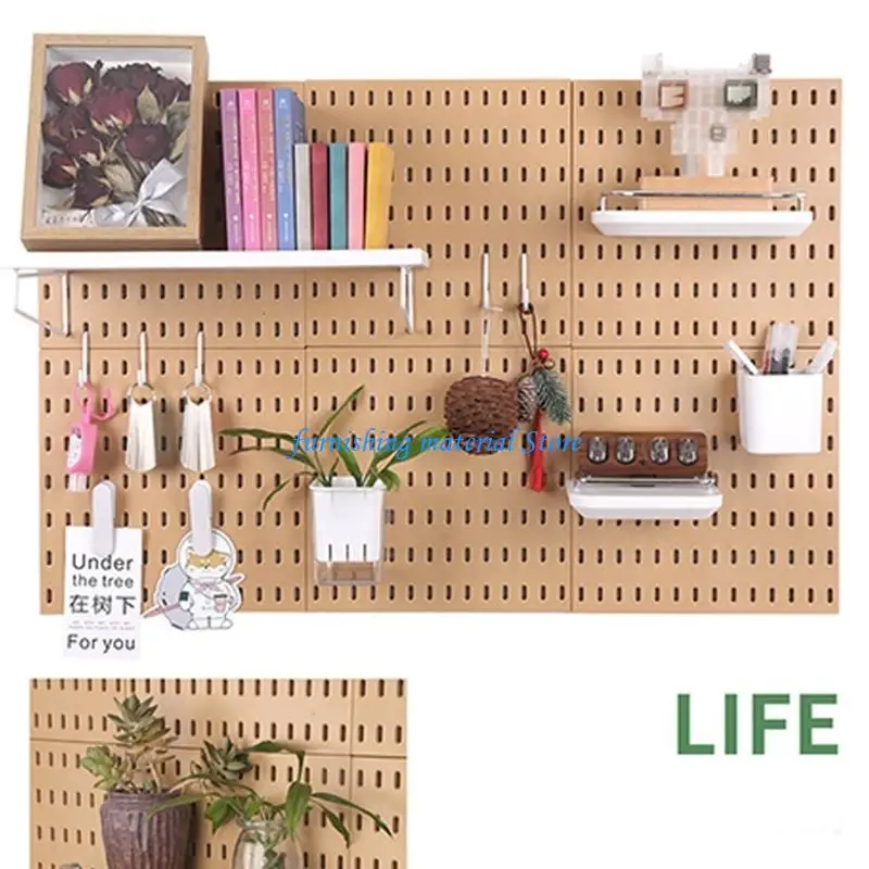 Y5GD Pegboard Combination Display Racks for Wall and Crafts Display