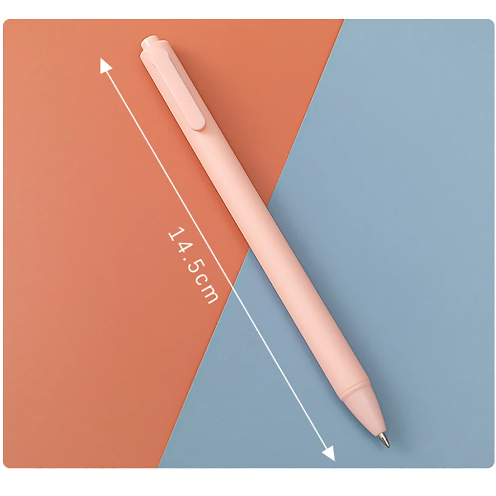 Novo xiaomi youpin 0.5mm morandi macaron imprensa gel caneta escrita assinatura tinta preta escritório escola artigos de papelaria fornecimento quente