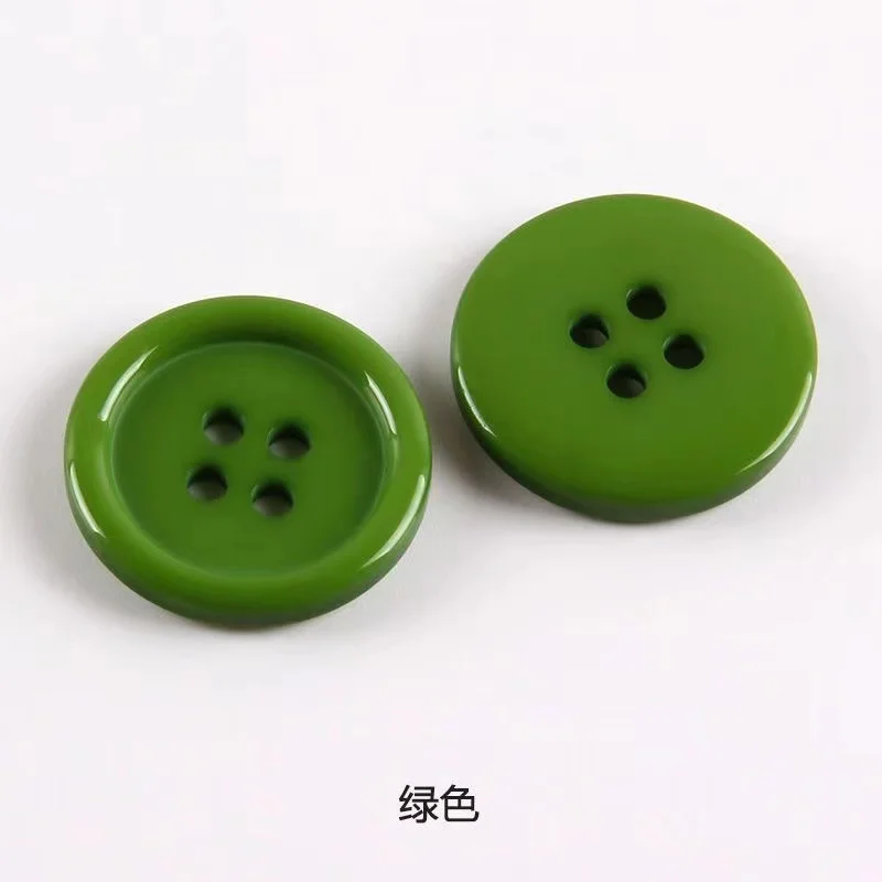 10mm 12mm 15mm 18mm 20mm 23mm 25mm 27mm 30mm sewing bulk buttons Graining Scrapbooking accessories Resin Button 100pcs