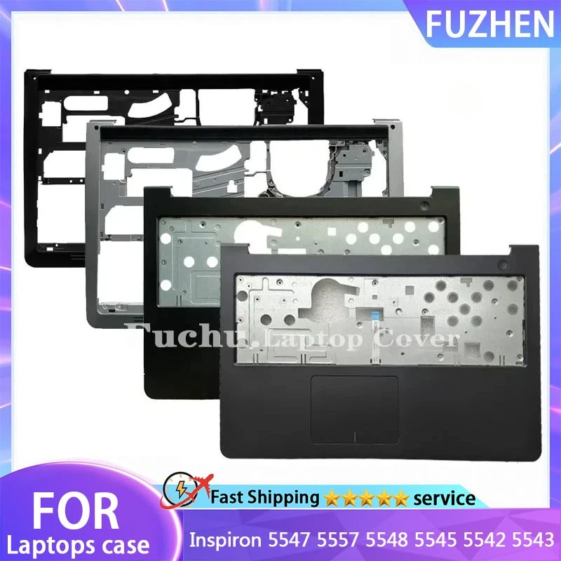 Para Inspiron 5547 5557 5548 5545 5542 5543 Laptop/Palm Pad/carcasa inferior/cubierta superior del host/cubierta inferior