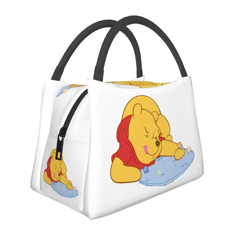 

Винни-Пух анимация мультфильм изолированные сумки для обеда для женщин многоразовый холодильник термобокс для еды ланч-бокс больница офис