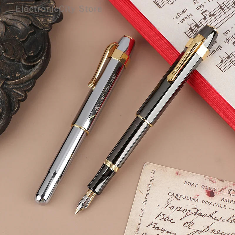 Penna roller in ottone antico 3062; Regalo compatto e portatile, perfetto per ufficio e scuola, facile scrittura