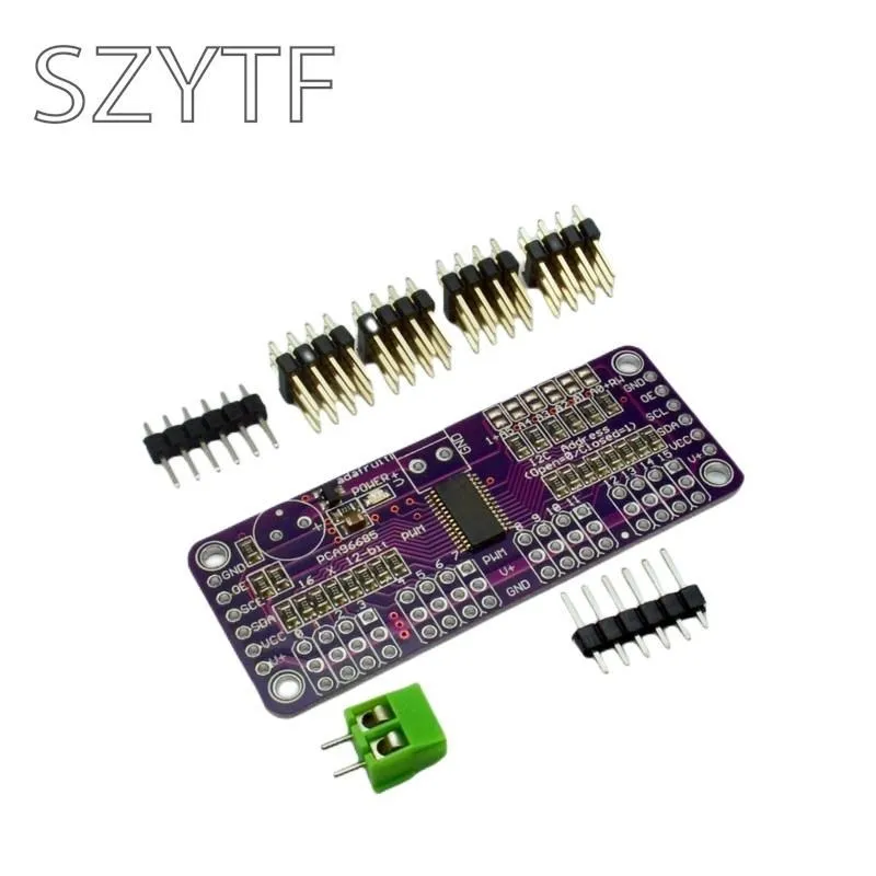 16-Channel 12-bit PWMServo Driver PCA9685 -Compatible CJMCU-PCA9685