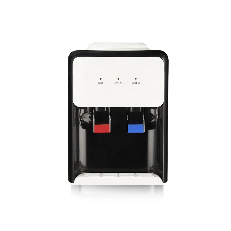 

Hot and cold water dispenser with electronic cooling