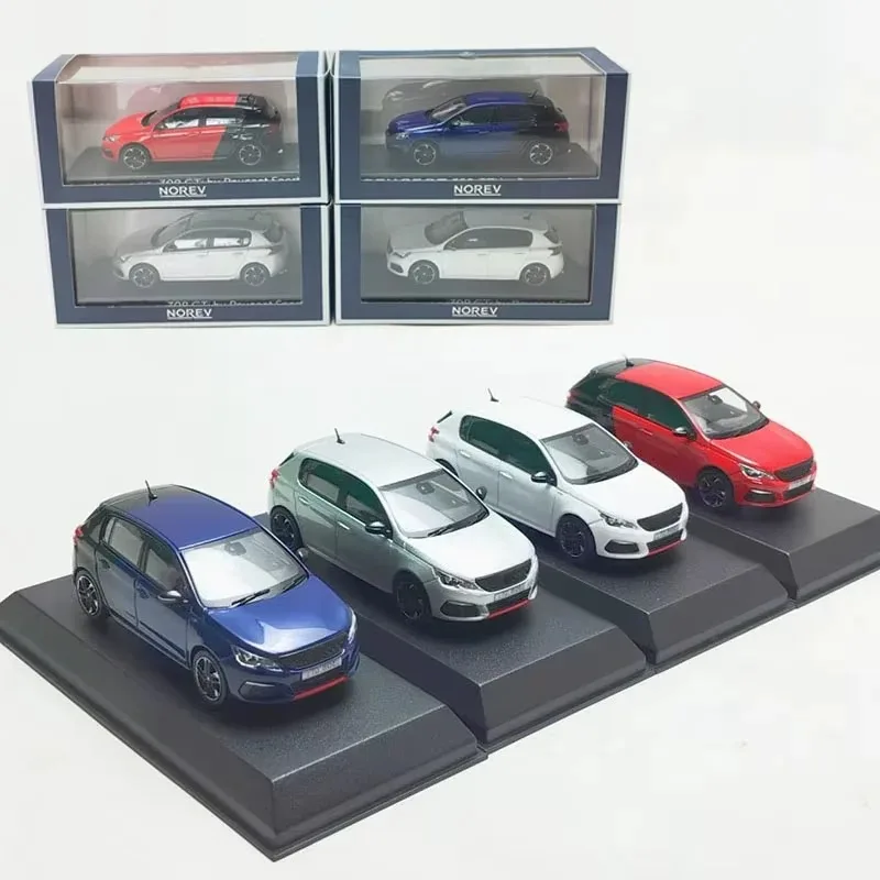 

Norev Diecast Alloy 1/43 Scale Peug-308 GTI Classic Car Model Static Collection Decorated Holiday Gifts Toy