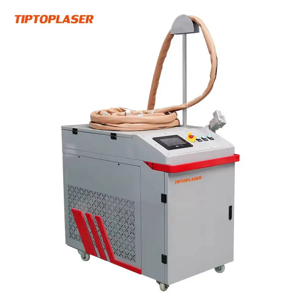 Handheld Industrial 3000W Fiber Cleaning Hine Portable Wood Rust Paint Removal Metal Continuous Laser Cleaner