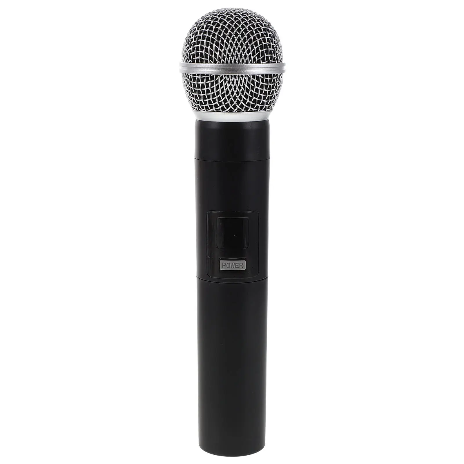 

Pretend Play Microphone Prop Plastic Simulation Handheld Stage Mic for Role Playing Concert Party Decor School Drama