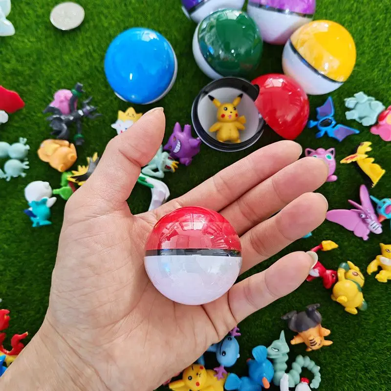 50mm Pokémon Poké Ball Blind Box Figure Cute Cartoon Mini Ornament Student Toy Fun Creative Best Gift view 4