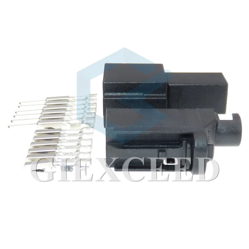 2 set di connettori per allarme pressione pneumatici a 6 pin per VW Audi 1534121 -1 1534121 -1 Connettore cavo di montaggio CA automatico 4D 0971636   4D 0971636