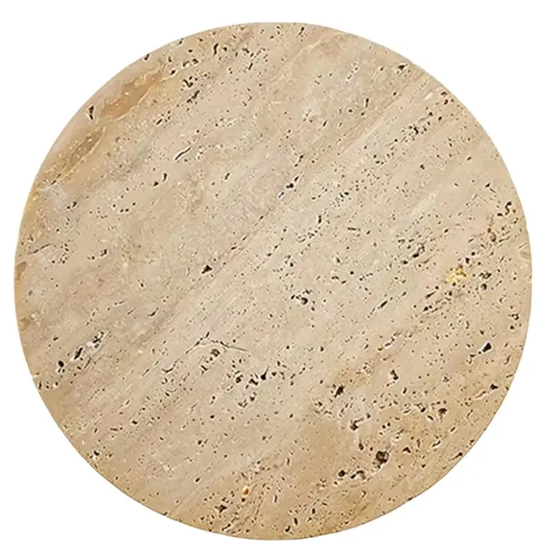 

A84X-Outdoor LED Wall Light Waterproof Yellow Travertine Stone For Garden Villa Fence