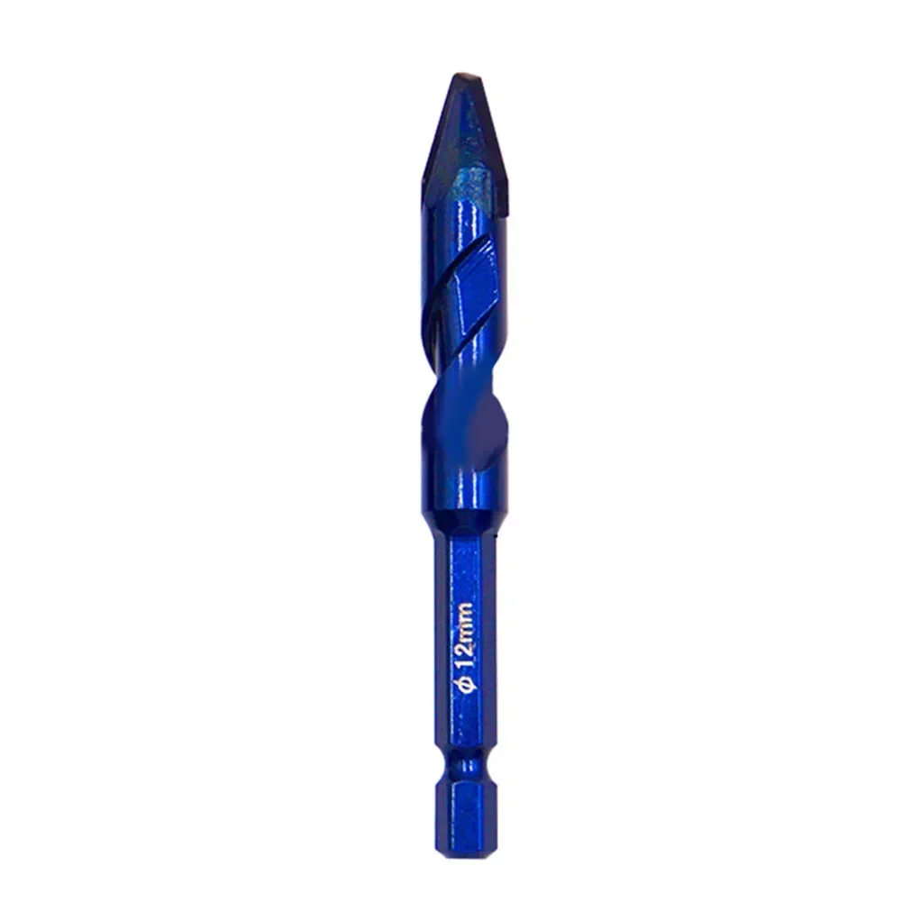 222            1pc 6-12mm Drill Bits With 1/4 Hex Shank Carbide Cutting Tools For Wall Glass Wood Metal Tiles Drilling Power Set