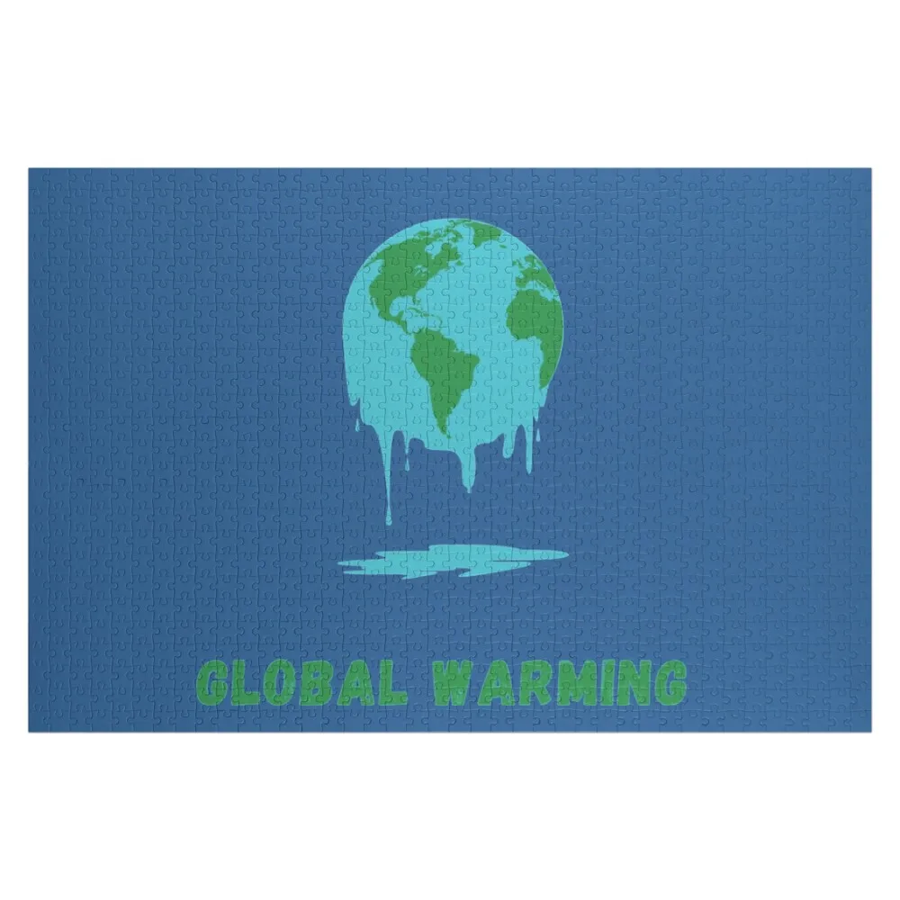 

Пазл с изображением глобального потепления, персонализированные игрушки для детей, индивидуальные игрушки, рождественские подарки, пазл