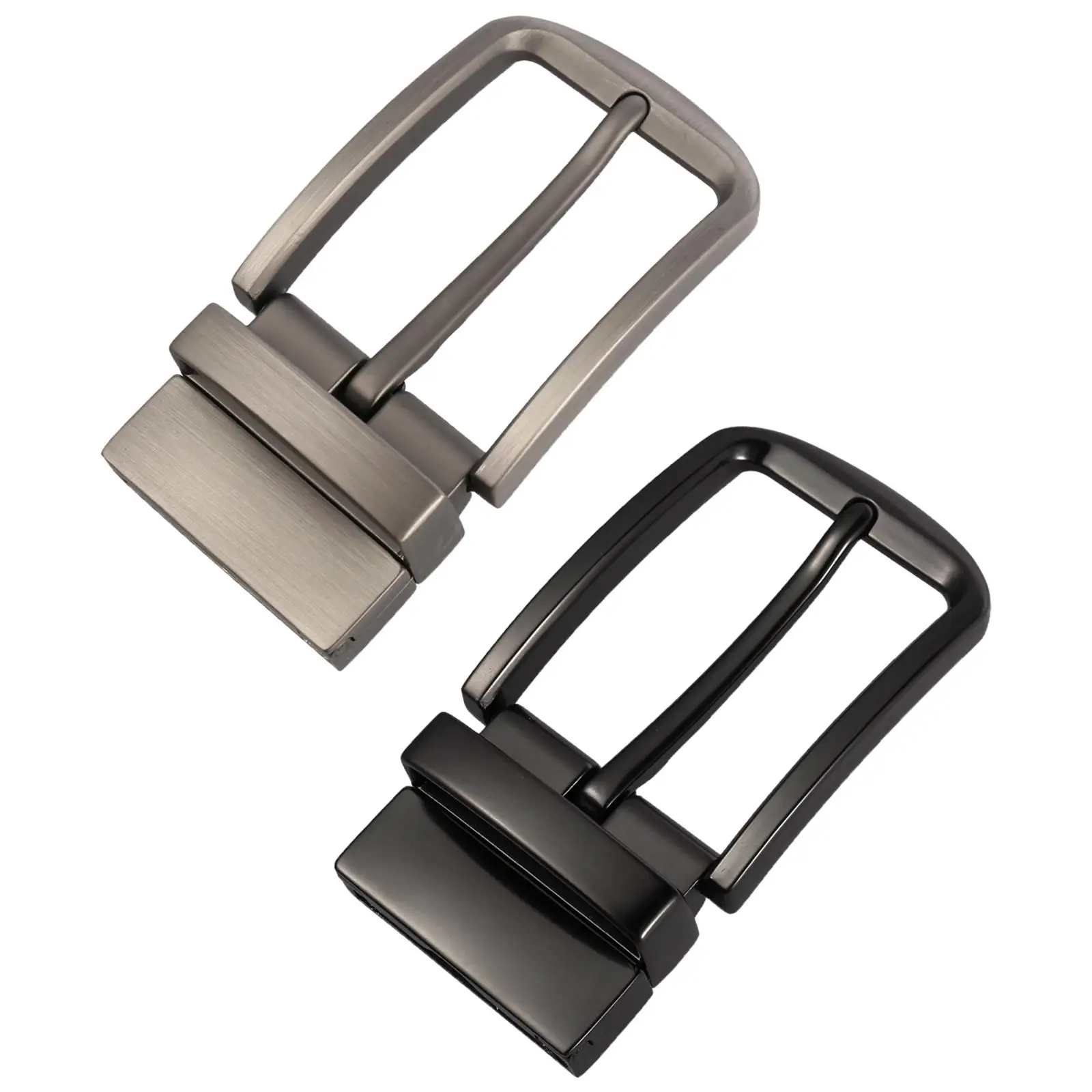 Men Women Alloy Belt Buckle Replacement Single Prong Buckle for 33-34mm Belt